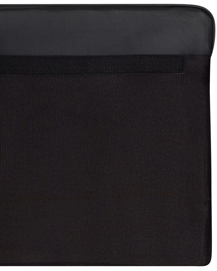 Faux Leather Armchair Black CHESTERFIELD Big | Beliani.co.uk