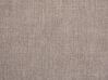 Poltrona imbottita in tessuto grigio marrone ALESUND_244871