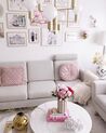 Cushion with Pleats ⌀ 40 cm Pink UDALA_810223