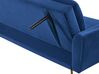 Sofá-cama em veludo azul marinho VETTRE_787968