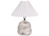 Set di 2 lampade da tavolo ceramica bianca ZEYI_898535
