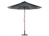 Tuinset met parasol acaciahout off-white MAUI_697724
