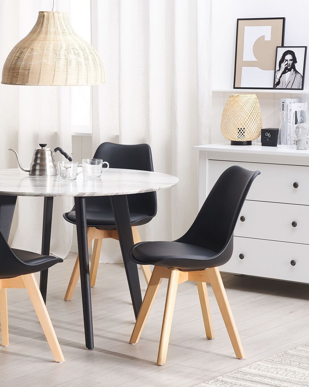 Black dining cheap chairs fantastic furniture