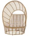 Rattan Basket Chair Natural LIDO_803532