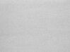 Cama continental de poliéster gris claro/plateado 180 x 200 cm ADMIRAL_678608