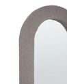 Boucle Wall Mirror 60 x 120 cm Taupe CERVON_914824