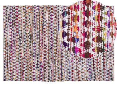 Bavlnený koberec 140 x 200 cm viacfarebný ARAKLI