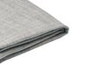 Copritelaio tessuto grigio chiaro 140 x 200 cm per letto FITOU _876038