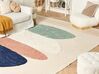 Teppich Baumwolle mehrfarbig 300 x 400 cm geometrisches Muster Kurzflor ZEYNAK_866846