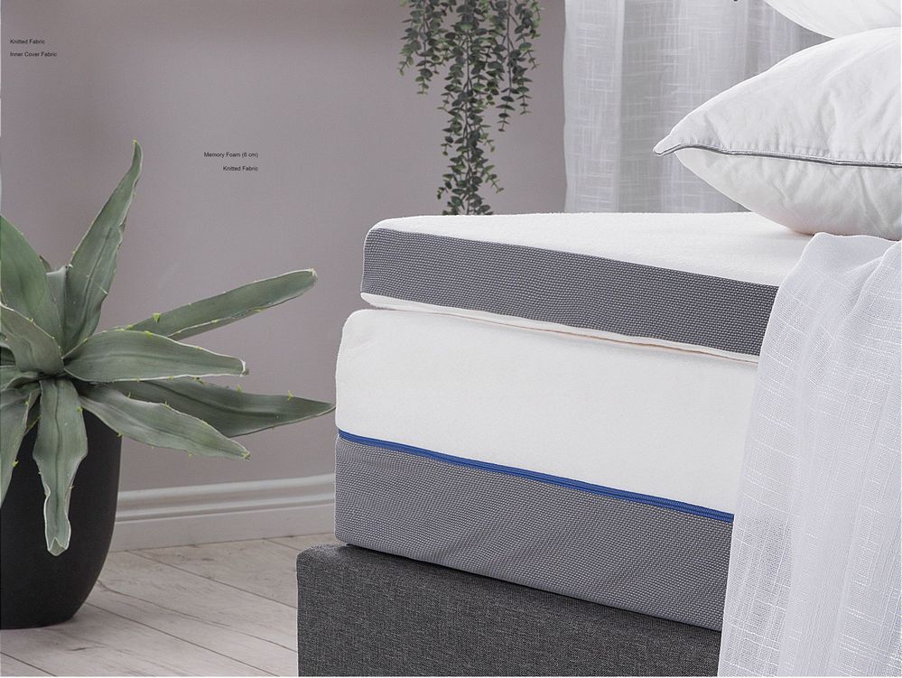 Eu Super King Size Memory Foam Mattress Topper Comfy Beliani Se Eu Super King Size Memory Foam Mattress Topper Comfy Beliani Se