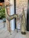 Decorative Statue Reindeer Gold PELLO_818930