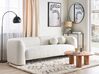 3-istuttava sohva buklee valkoinen LEIREN_886712