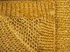 Coperta di plaid giallo 150 x 200 cm HAIFA_787302