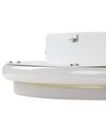 Metal LED Ceiling Lamp ⌀ 64 cm White and Gold TAPING_824907