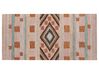 Teppich mehrfarbig geometrisches Muster 80 x 150 cm YOMRA_848946