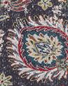 Teppich mehrfarbig 150 x 230 cm orientalisches Muster Kurzflor ARMUTALAN_817447