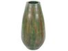 Terakotová dekoračná váza 48 cm zelená a hnedá AMFISA_850297