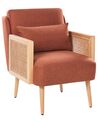 Fabric Armchair Orange ORUM_906368