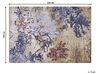 Teppich mehrfarbig 150 x 230 cm abstraktes Muster Kurzflor KULP_817402