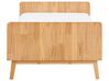 Łóżko drewniane 90 x 200 cm jasne BONNAC_911530