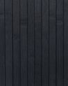 Cesta de madera de bambú negro/blanco 60 cm MATARA_848988