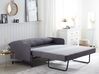 Sofá-cama de 2 lugares em tecido cinzento BELFAST_798398