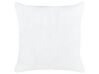 Set of 2 Linen Cushions 50 x 50 cm White MINDALA_903790