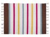 Tapis en coton multicolore 140 x 200 cm HISARLI_836808