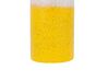 Decoratieve vaas geel/wit/grijs steengoed  36 cm LARNACA_796091