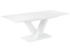 Rozťahovací jedálenský stôl 160/200 x 90 cm biely SALTUM_821066