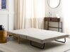 Sofá-cama de 2 lugares em tecido creme EDLAND_899468