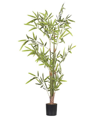 Plante artificielle bambou 100 cm avec pot BAMBUSA VULGARIS
