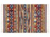 Kelim Teppich Wolle mehrfarbig 200 x 300 cm geometrisches Muster Kurzflor NORAKERT_859176