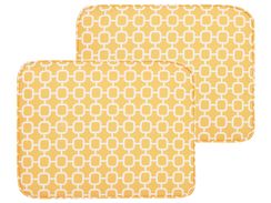 Pehmuste 2kpl keltainen FIJI-tuoliin 29x38x5 cm Pehmuste 2kpl keltainen FIJI-tuoliin 29x38x5 cm