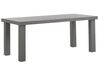 Zestaw ogrodowy betonowy stół i 2 ławki szary TARANTO_775861