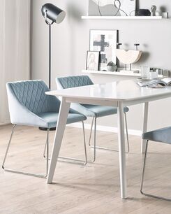 Tuoli sametti vaaleansininen 2 kpl ARCATA Tuoli sametti vaaleansininen 2 kpl ARCATA