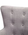 Fabric Armchair Grey ANGEN_802391