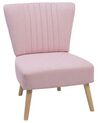 Fabric Armchair Pink VAASA_719844