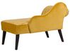 Chaise longue velluto giallo modello lato sinistro BIARRITZ_733937