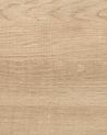 Bogreol lyst træ/grå 80 x 135 cm MOINES_860546