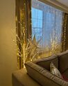 Kerstdecoratie voor buiten LED-verlichting wit 190 cm LAPPI_907275