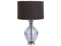 Pöytävalaisin lasi sininen/musta KELANI Pöytävalaisin lasi sininen/musta KELANI