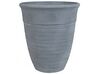 Vaso para plantas em pedra cinzenta 50 x 50 x 58 cm KATALIMA_734267