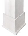 Marco para chimenea de madera blanco crema 104 x 98 cm NARNIA_835673