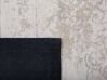 Teppich Baumwolle beige 60 x 180 cm orientalisches Muster Kurzflor BEYKOZ_747484