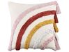 Set of 2 Cotton Cushions 45 x 45 cm Multicolour RAINSTAR_913176