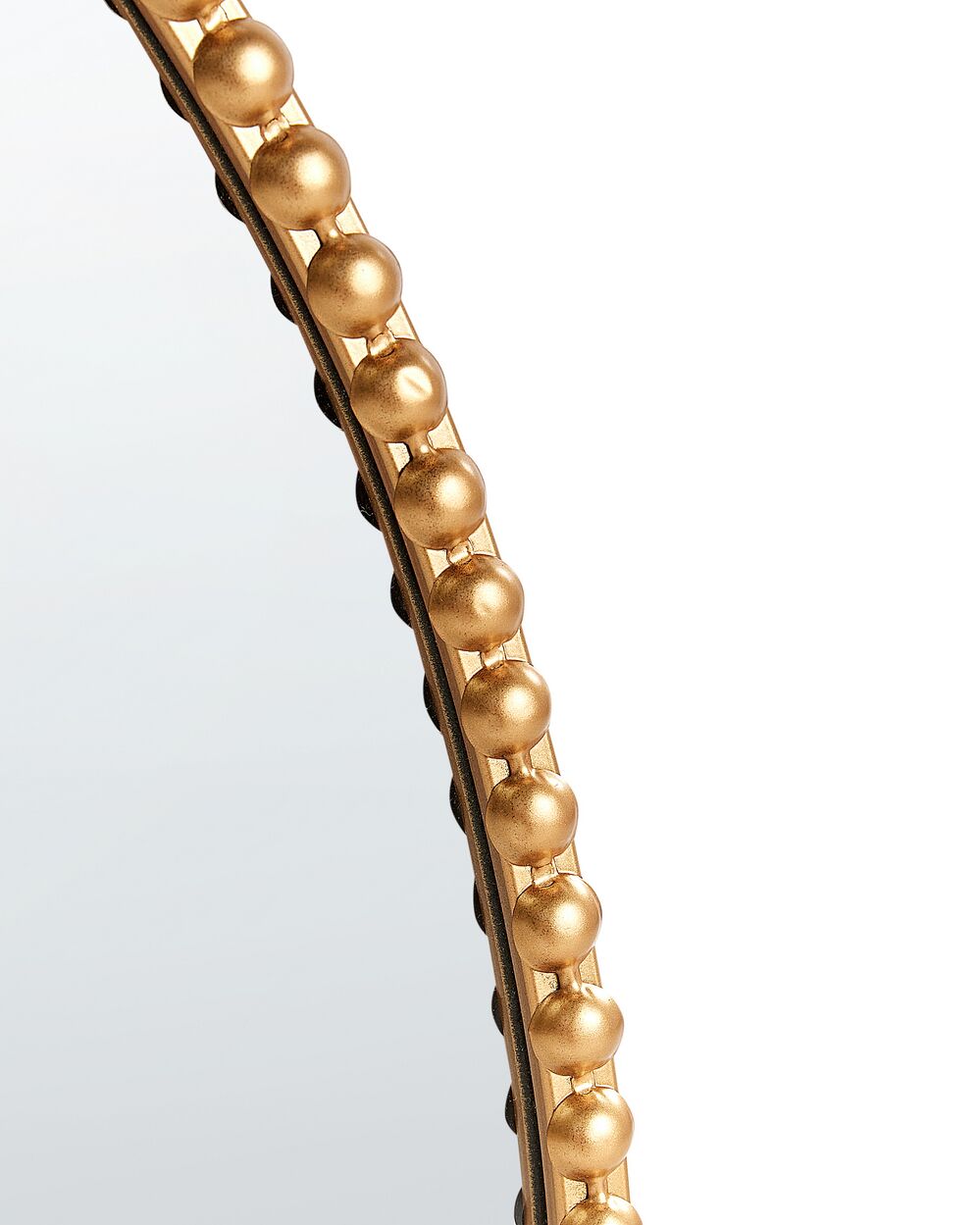 Wandspiegel gold oval 83 x 57 cm OUVEA | Beliani.ch