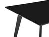 Dining Table 150 x 90 cm Black DORCAS_850659