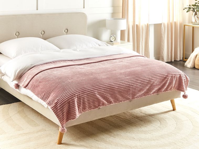 ABAKUHAUS Coperta in morbido pile di flanella, motivo ripetuto di petali e foglie su sfondo semplice, 175 x 230 cm, verde cacao rosa ABAKUHAUS Coperta in morbido pile di flanella, motivo ripetuto di petali e foglie su sfondo semplice, 175 x 230 cm, verde cacao rosa