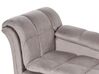 Chaiselongue taupe linksseitig LORMONT _743862